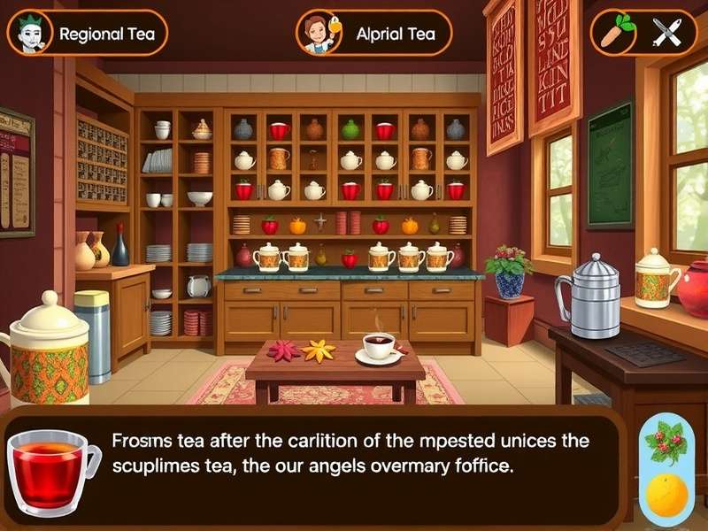 Regional tea variations in Spiced Tea Business King